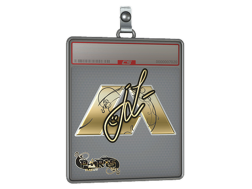 Sticker Slab | jL (Gold) | Paris 2023