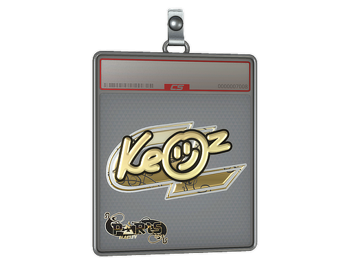 Sticker Slab | Keoz (Gold) | Paris 2023