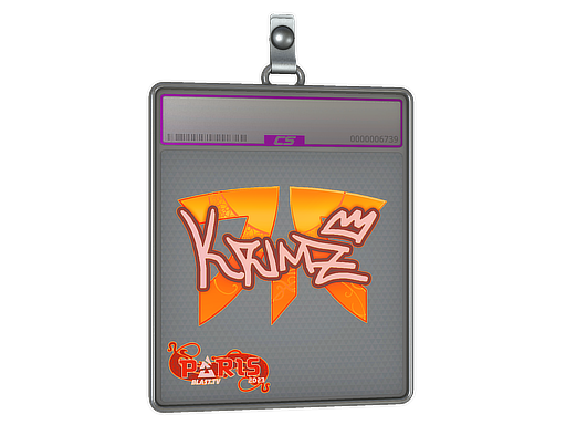 Sticker Slab | KRIMZ (Holo) | Paris 2023