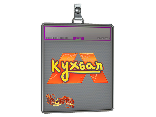 Sticker Slab | kyxsan (Holo) | Paris 2023