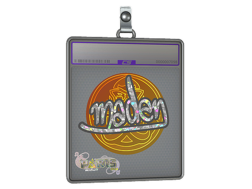 Sticker Slab | maden (Glitter) | Paris 2023