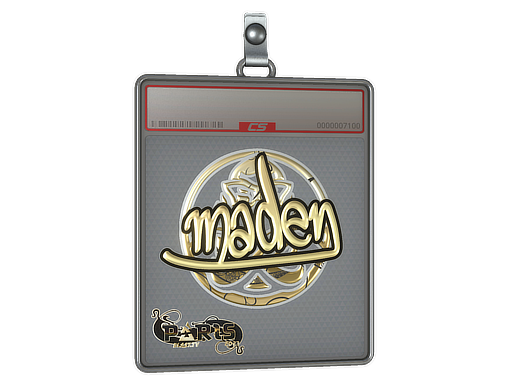 Sticker Slab | maden (Gold) | Paris 2023