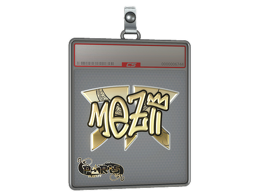 Sticker Slab | mezii (Gold) | Paris 2023