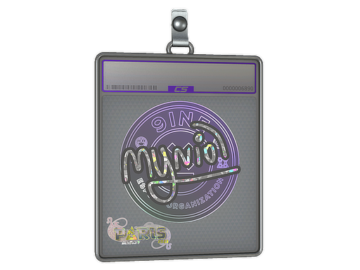 Sticker Slab | mynio (Glitter) | Paris 2023