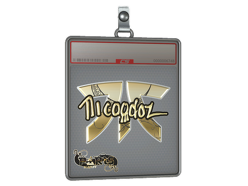 Sticker Slab | nicoodoz (Gold) | Paris 2023