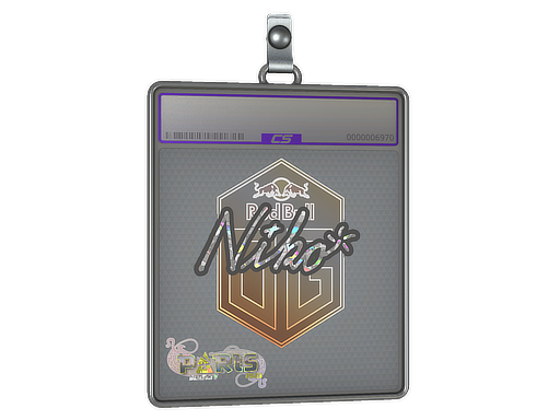 Sticker Slab | niko (Glitter)  | Paris 2023