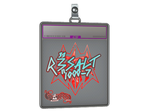 Sticker Slab | r3salt (Holo) | Paris 2023