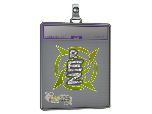 Sticker Slab | REZ (Glitter) | Paris 2023