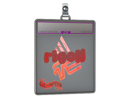 Sticker Slab | rigoN (Holo) | Paris 2023