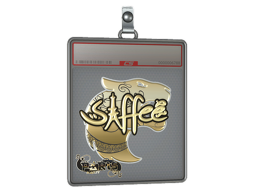 Sticker Slab | saffee (Gold) | Paris 2023