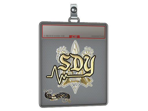 Sticker Slab | sdy (Gold) | Paris 2023
