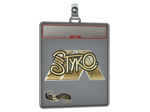 Sticker Slab | STYKO (Gold) | Paris 2023