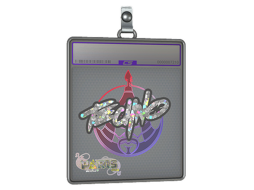Sticker Slab | Techno4K (Glitter) | Paris 2023