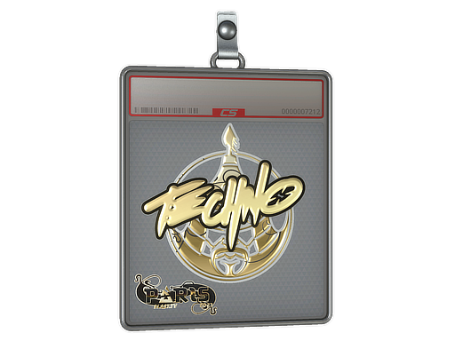 Sticker Slab | Techno4K (Gold) | Paris 2023