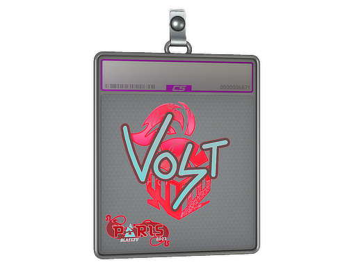 Sticker Slab | volt (Holo) | Paris 2023