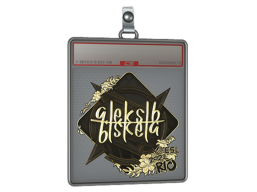 Sticker Slab | Aleksib (Gold) | Rio 2022