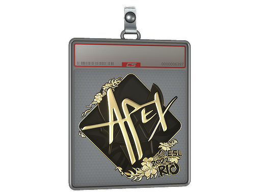 Sticker Slab | apEX (Gold) | Rio 2022