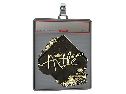 Sticker Slab | Ax1Le (Gold) | Rio 2022