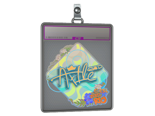 Sticker Slab | Ax1Le (Holo) | Rio 2022