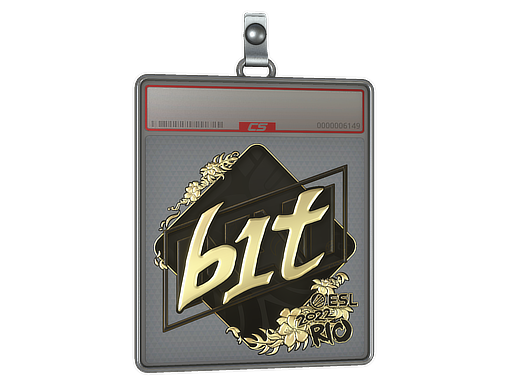 Sticker Slab | b1t (Gold) | Rio 2022