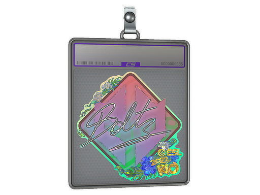 Sticker Slab | boltz (Glitter) | Rio 2022