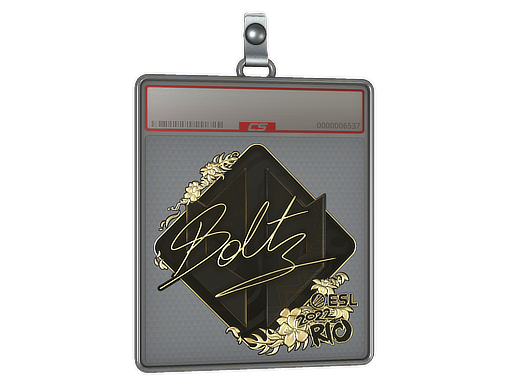 Sticker Slab | boltz (Gold) | Rio 2022