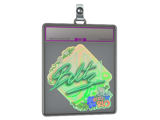 Sticker Slab | boltz (Holo) | Rio 2022