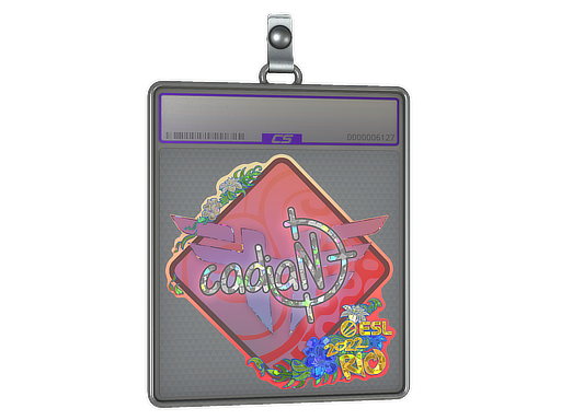 Sticker Slab | cadiaN (Glitter) | Rio 2022