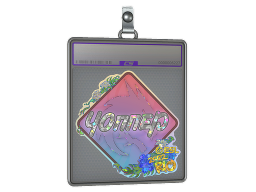 Sticker Slab | chopper (Glitter) | Rio 2022