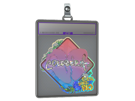 Sticker Slab | coldzera (Glitter) | Rio 2022