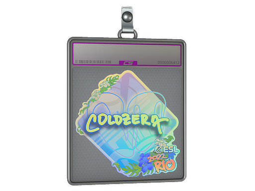 Sticker Slab | coldzera (Holo) | Rio 2022