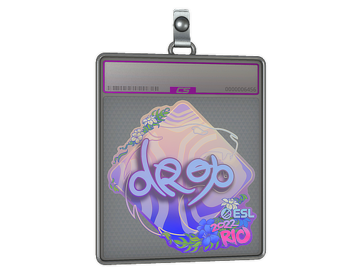 Sticker Slab | drop (Holo) | Rio 2022