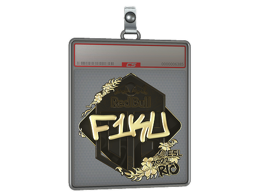 Sticker Slab | F1KU (Gold) | Rio 2022
