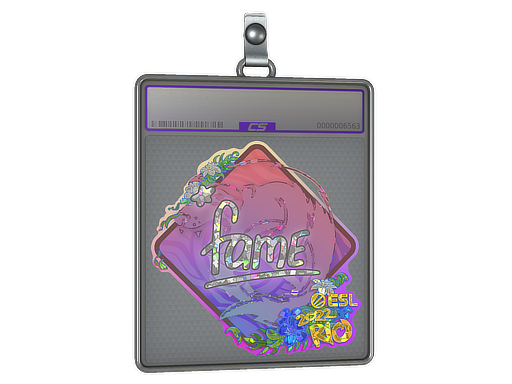 Sticker Slab | fame (Glitter) | Rio 2022