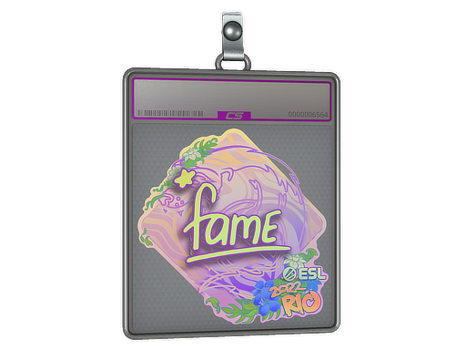 Sticker Slab | fame (Holo) | Rio 2022