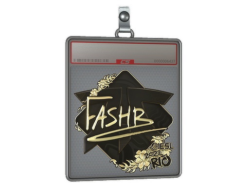 Sticker Slab | FASHR (Gold) | Rio 2022