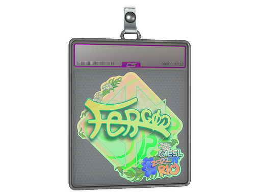 Sticker Slab | fer (Holo) | Rio 2022