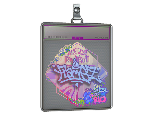 Sticker Slab | FlameZ (Holo) | Rio 2022