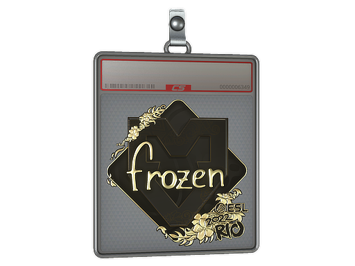 Sticker Slab | frozen (Gold) | Rio 2022