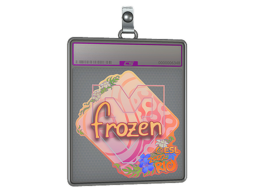 Sticker Slab | frozen (Holo) | Rio 2022