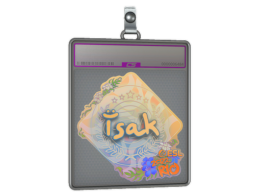 Sticker Slab | isak (Holo) | Rio 2022