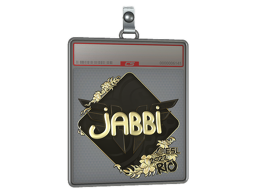 Sticker Slab | jabbi (Gold) | Rio 2022