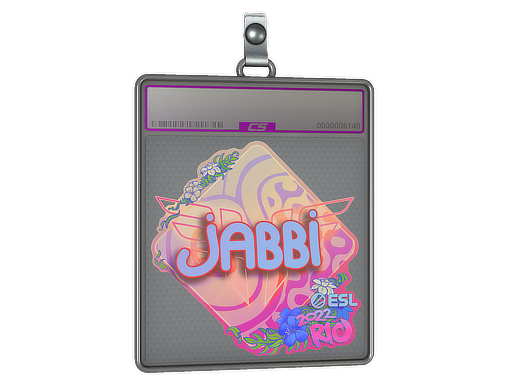 Sticker Slab | jabbi (Holo) | Rio 2022