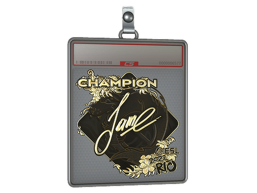 Sticker Slab | Jame (Gold, Champion) | Rio 2022