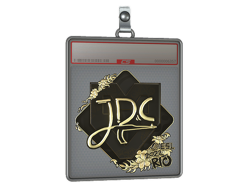 Sticker Slab | JDC (Gold) | Rio 2022