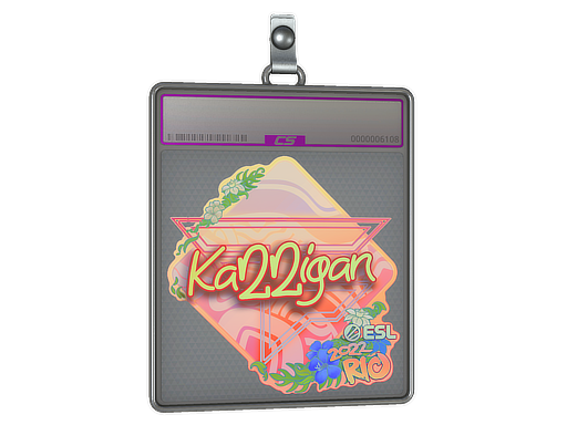 Sticker Slab | karrigan (Holo) | Rio 2022