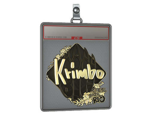 Sticker Slab | Krimbo (Gold) | Rio 2022