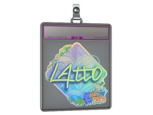Sticker Slab | latto (Holo) | Rio 2022
