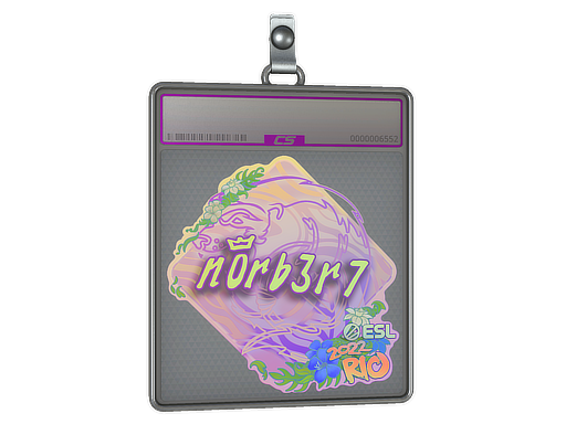 Sticker Slab | n0rb3r7 (Holo) | Rio 2022