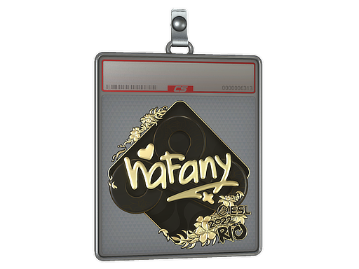 Sticker Slab | nafany (Gold) | Rio 2022